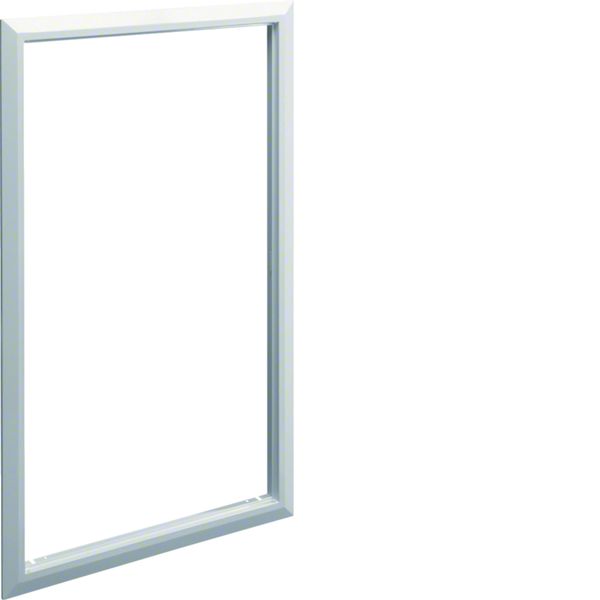 Cadre de finition univers RAL9010 Blanc pur pour armoire 2 travées H1100xL550mm FZ32B