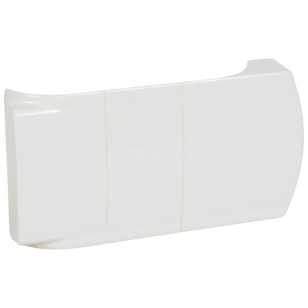 Sabot-Embout 80/120X20 Blanc legrand 033664