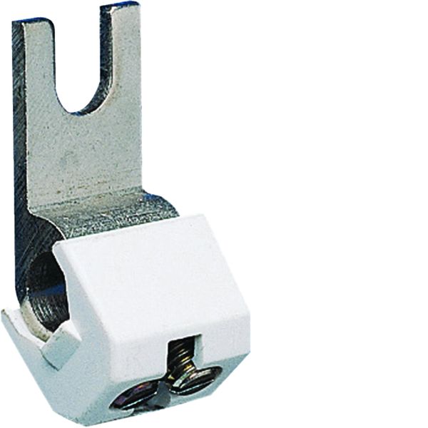 Borne de raccordement 1P fourche 1 câble 25mm² KF84A