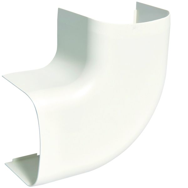 Angle plat pour goulotte de climatisation CLM 65 x 90 mm Blanc paloma CLM650905