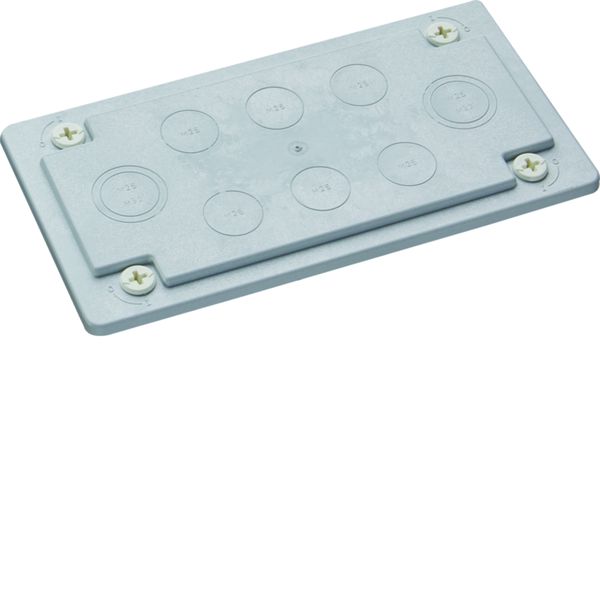 Plaque Entrée de câble pour coffret et armoire PE M25-32 univers quadro evo FZ407M