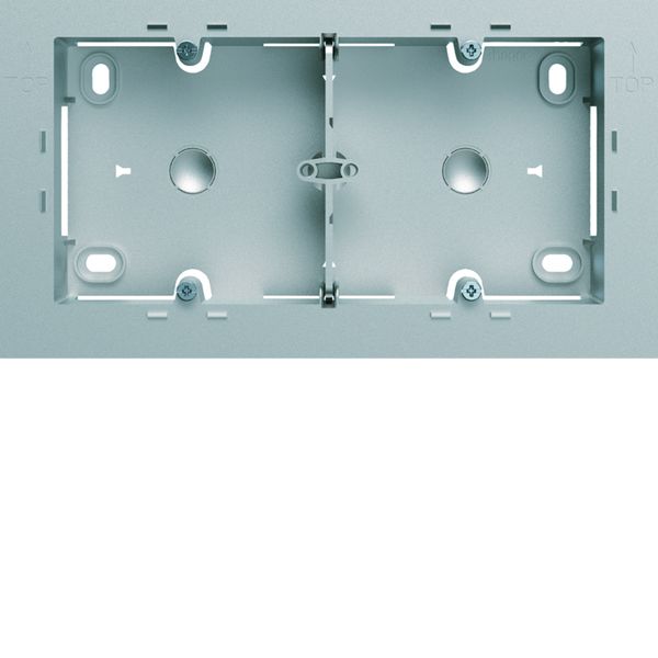 Boite saillie double gallery titane WXA682T