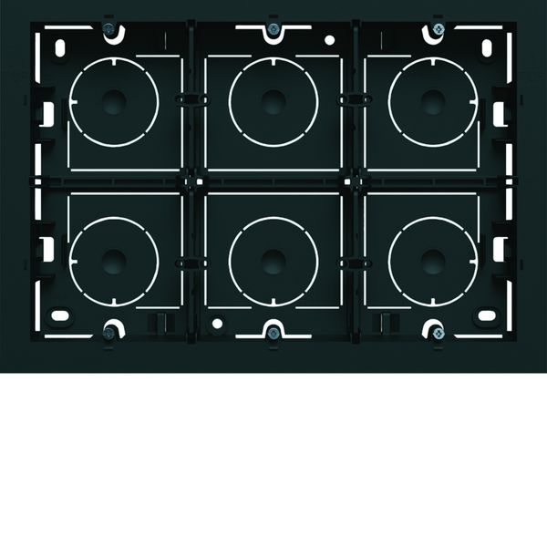 Boite saillie gallery 16 modules night WXA686N