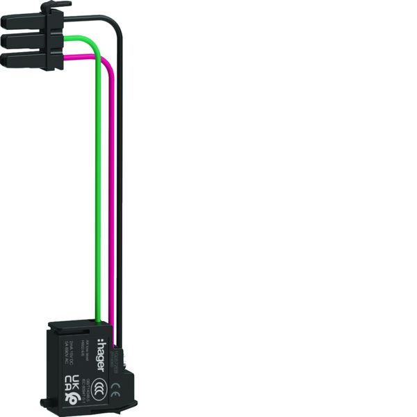 Contact auxiliaire bas niveau HW+ fourni en standard HW2/4 (AX) HWX045H