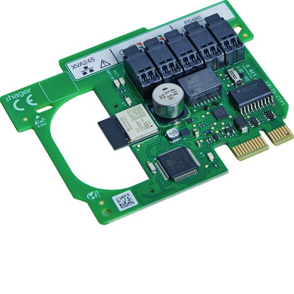 Carte de communication Ethernet, wifi, modbus pour borne de recharge witty one XVA245