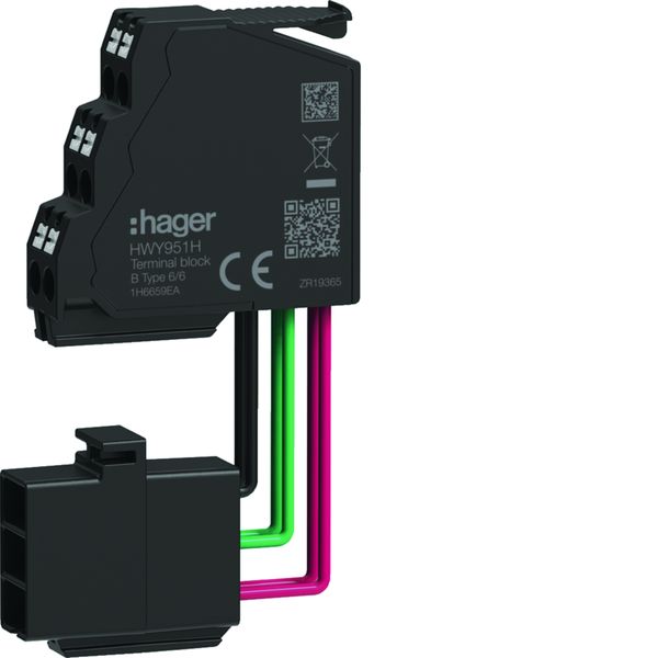 Connecteur d'auxiliaire type B 6/6 pour ENCT, Sentinel (pièce détachée) HWY951HSA