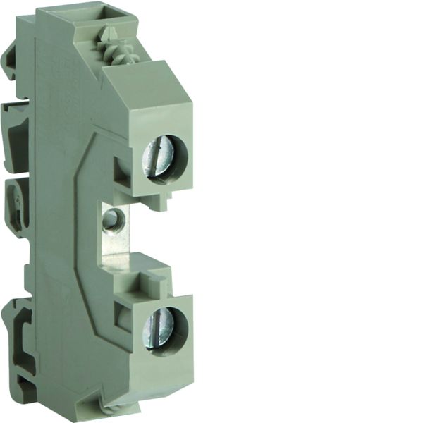 Borne de passage-phase, 10mm², 400V/57A, connection à vis KXA10L