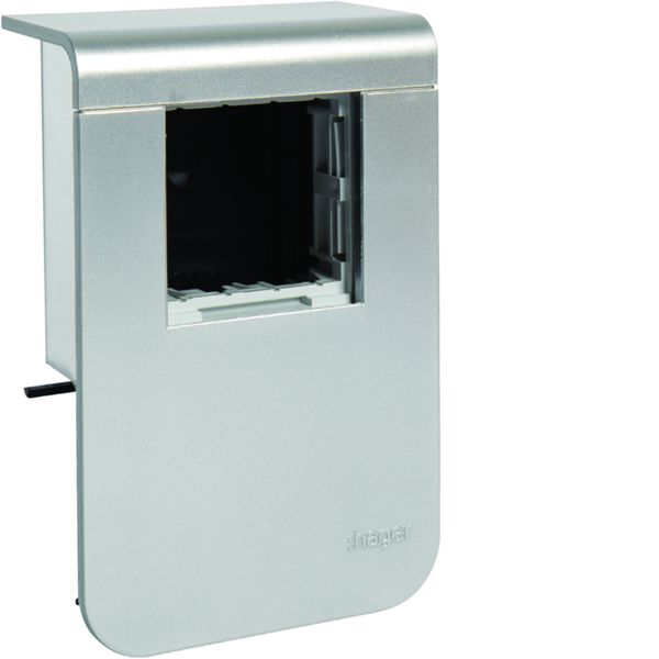 Support d'appareillage 45x45 pour plinthe SL20080 alu SL20080970D1