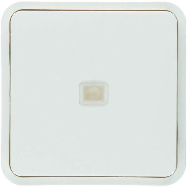 Cubyko 1 touche KNX à voyant coloris blanc WNT912B