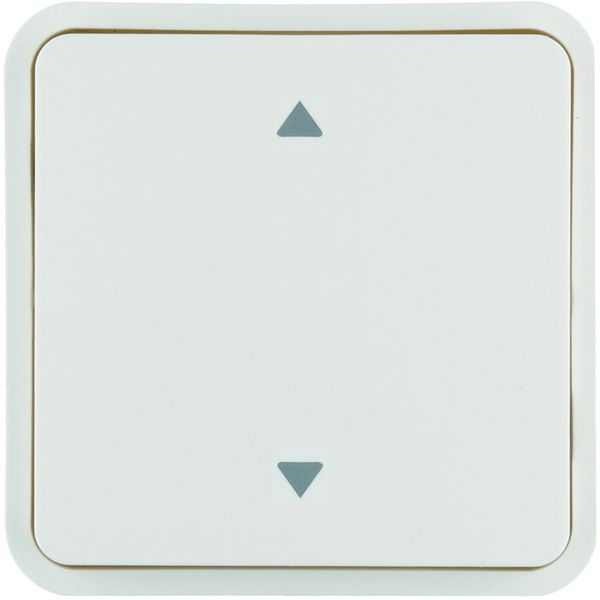 Cubyko 1 touche KNX pour volet roulant coloris blanc WNT942B