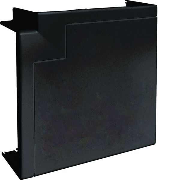 Angle plat pour goulotte d'installation GBD 50x130mm, Noir GBD5013159011