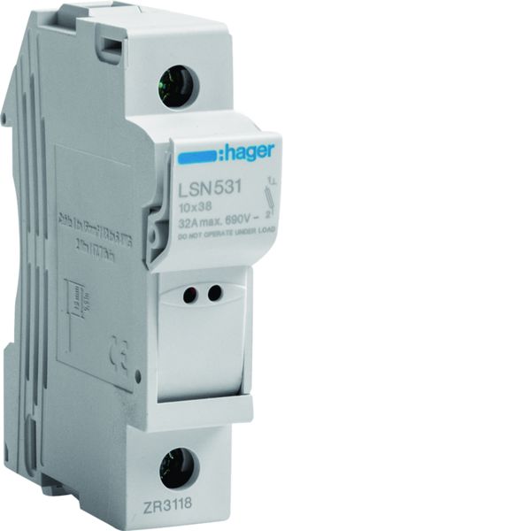 Coupe-circuit 1P 32A 690V L38 1M voyant LSN531
