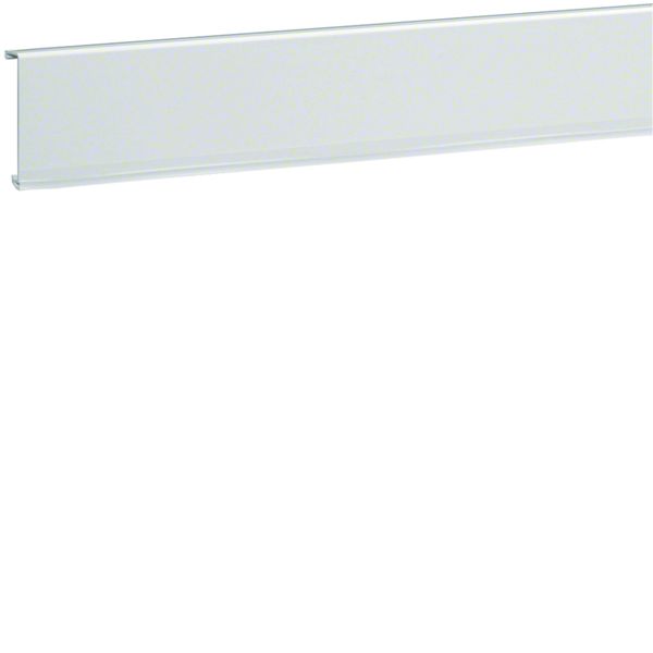 Couvercle pour plinte SL avec joint de mur 20x80mm Blanc SL20080219016
