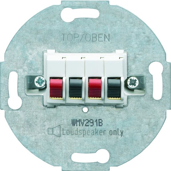 1930 Prise HP double Blanc WMV291B