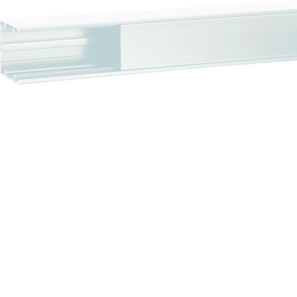 Goulotte d'installation GBD 50x50mm 1 compartiment PVC blanc GBD5005009016