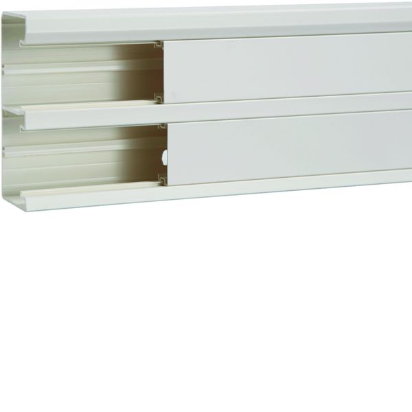 Goulotte d'installation GBD 50x130mm 2 compartiments PVC blanc GBD5013109016