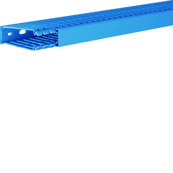Goulotte de câblage BA7 80x25mm PVC bleu BA780025BL