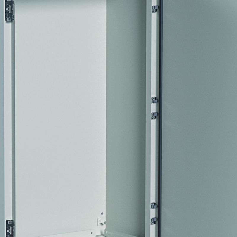 Coffret métallique porte pleine orion plus IP65 IK10 800x500x250mm Gris clair FL122A