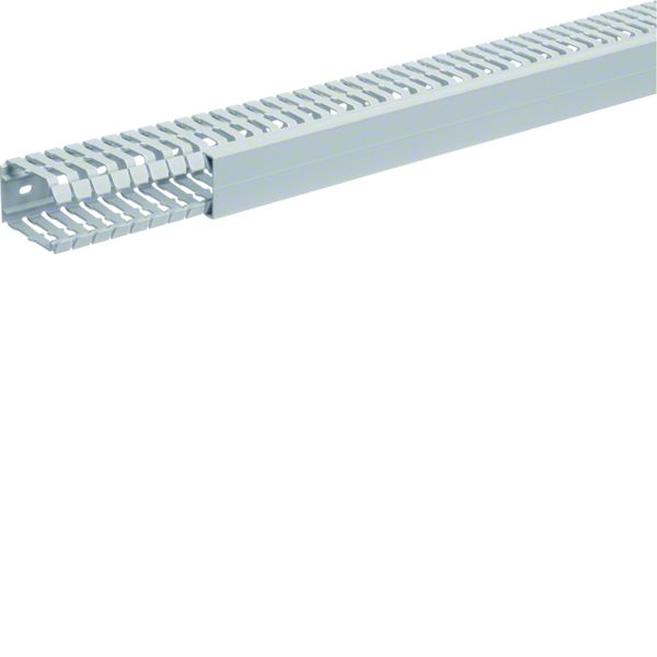 Goulotte de câblage BA7 60x40mm PVC gris pierre BA760040
