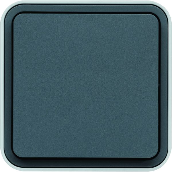 cubyko leaf poussoir à fermeture 1F étanche IP55 gris installation saillie WNC020EC