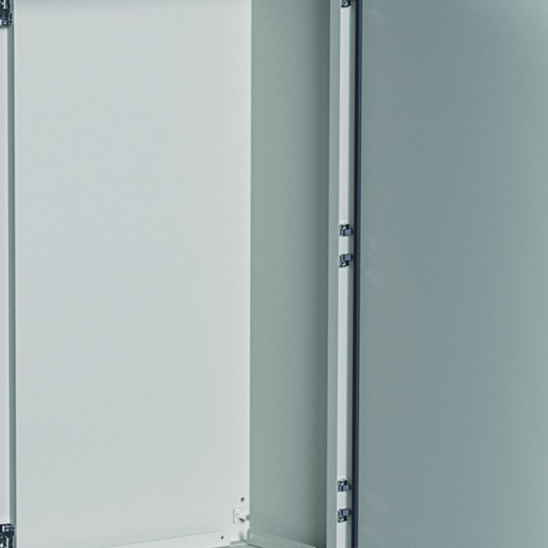 Coffret métallique porte pleine orion plus IP65 IK10 950x600x250mm Gris clair FL125A