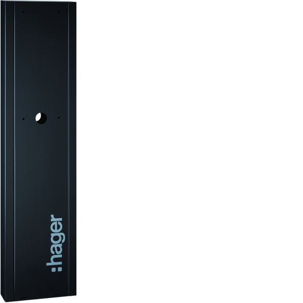 Witty accessoire Pied rectangle en acier inoxydable pour une borne de recharge XEVA110