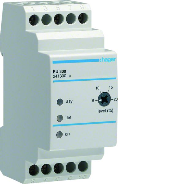 Relais de contrôle phase triphasé 400 V EU300