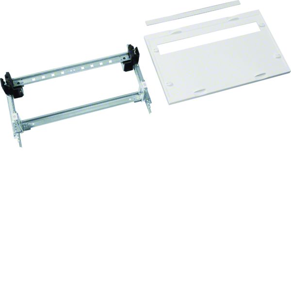 Unité d'équipement modulaire 24 modules et rail bornier 300x500mm pour univers UD22G1