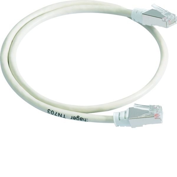 Cordon de brassage RJ45/RJ45 Grade 1 longueur 0.6m TN703