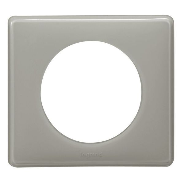 Plaque Céliane Laqué 1 Poste Finition Gris Perle legrand 066601