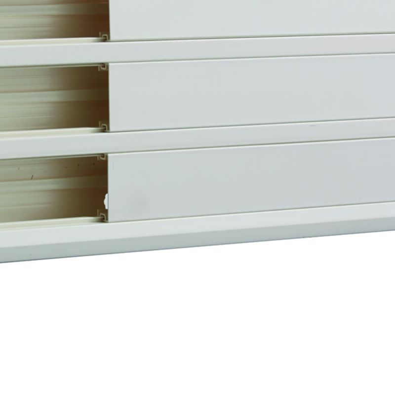 Goulotte d'installation GBD 50x190mm 3 compartiments PVC blanc GBD5019009016