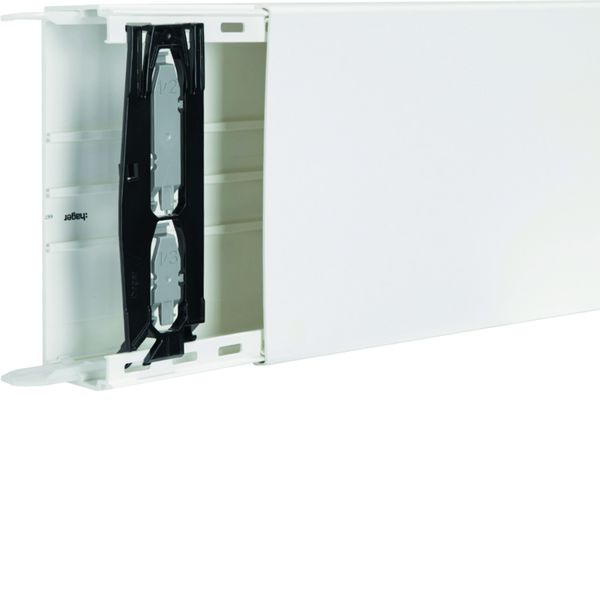 Goulotte de distribution cloisonnable lifea LFF 60x190mm PVC Blanc LFF6019009016