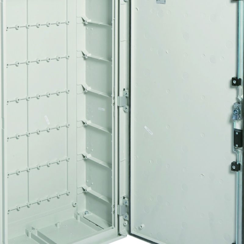 Coffret polyester porte pleine orion plus IP65 IK08 1150x600x300mm Gris clair FL302B