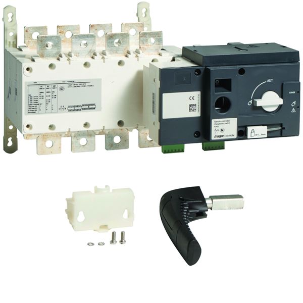 Inverseur de source 4P In400A Ue380 - 415Vac commande motorisée HIB440M