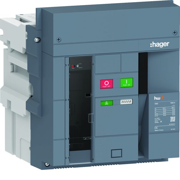 Disjoncteur Ouvert HW2 66kA 1600A 3P Débrochable pour TU sentinel HW2E316DB