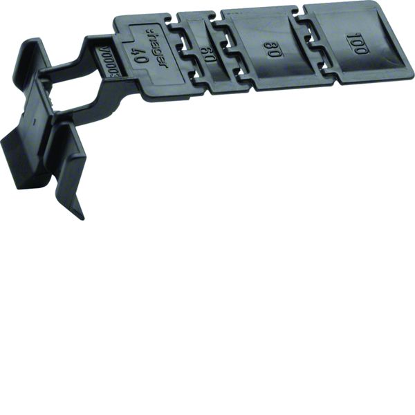 Agrafe en polystyrène goulotte de câblage BA7/HA7 à partir de la largeur 40 mm BA7CLIP