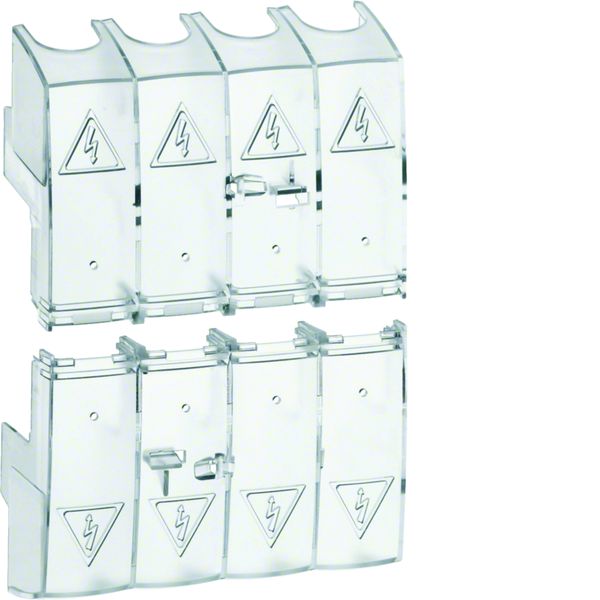 Capot cache borne 4P interrupteur 100A à 160A HAExxx HZC218