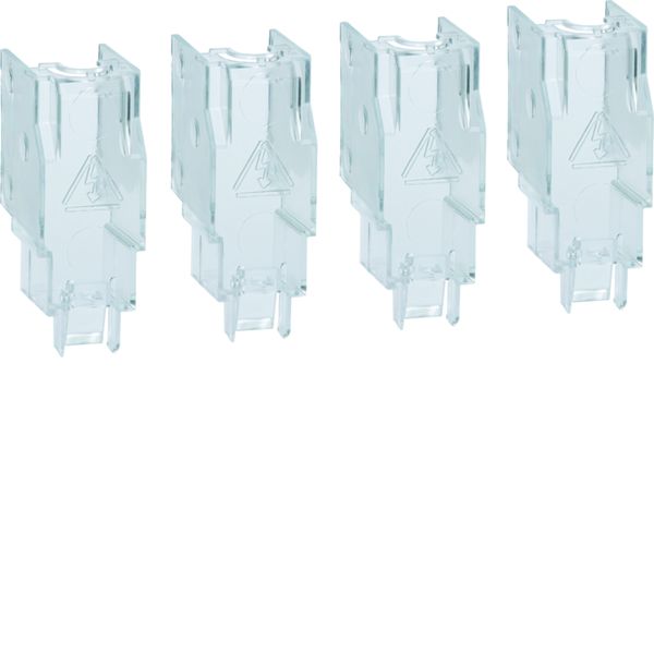 Capot cache borne 4P interrupteur fusible 100 à 160A HFDxxx HZF203