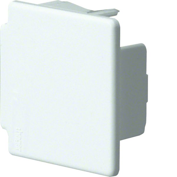 Embout pour goulotte de distribution lifea LFF 40x40mm Blanc LF4004069016