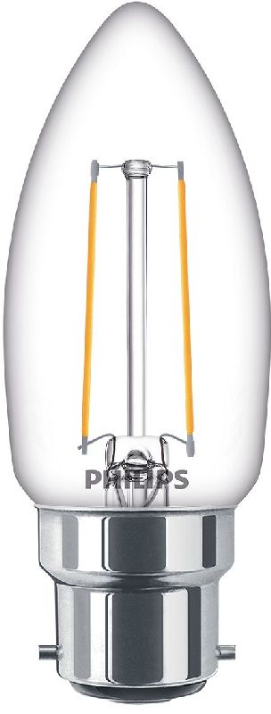 CorePro LEDCandle Filament 2-25W B22 2700K Claire 347243 Philips