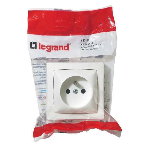 Prise De Courant Avec Terre Appareillage Saillie Brochable legrand 097356