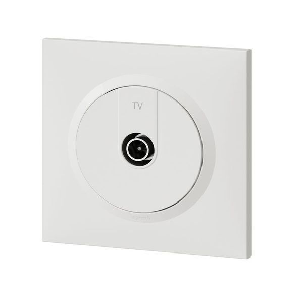 Dooxie Prise Tv Simple Blanc Complet legrand 095017