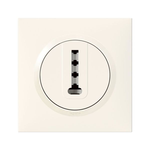 Dooxie Prise Telephone En T Blanc Complet legrand 095018