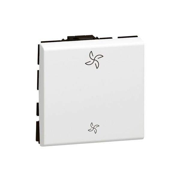 Commande Vmc Va Et Vient 10Ax 2 Modules Blanc legrand 077027L