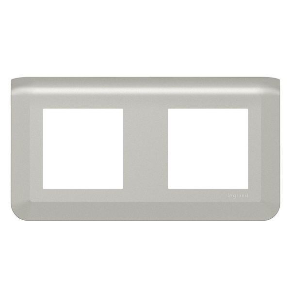 Plaque 2X2 Modules Alu legrand 079304L