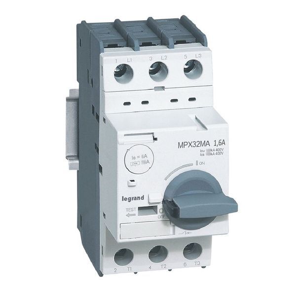 Mpx 32Ma Disjoncteur Moteur Magnetique Seul 1.6A 100Ka legrand 417345