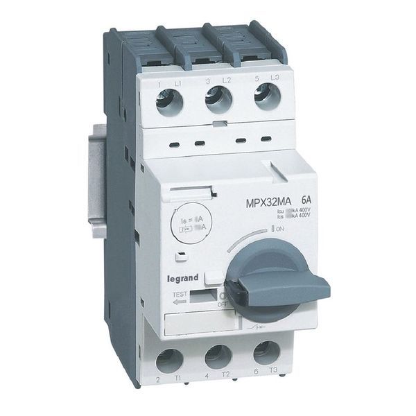 Mpx 32Ma Disjoncteur Moteur Magnetique Seul 6.0A 100Ka legrand 417348