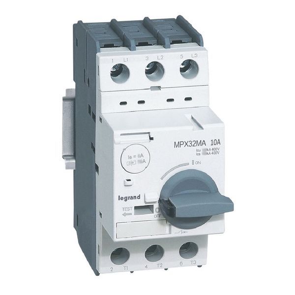 Mpx 32Ma Disjoncteur Moteur Magnetique Seul 10.0A 100Ka legrand 417350