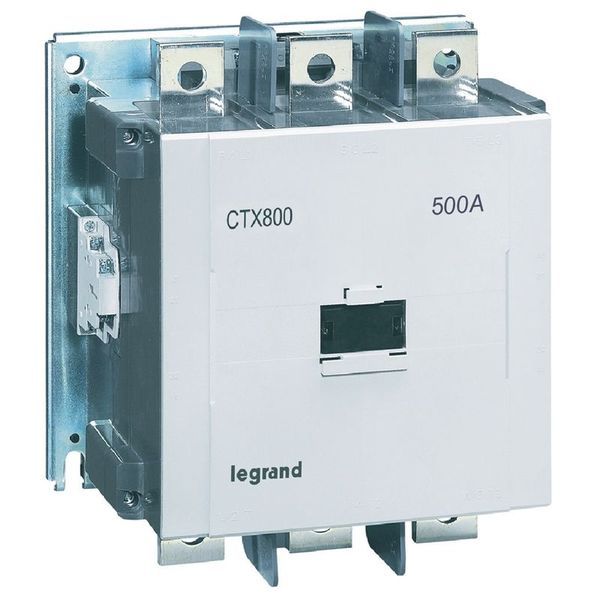 Ctx Contacteur 3P 500A 2No2Nc 380V-450V Ac T9 legrand 416339