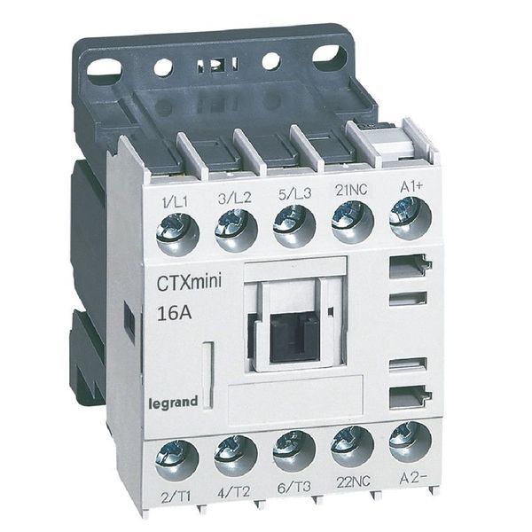 Ctx Mini Contacteur 3P 16A 1Nc 24Vdc legrand 417071
